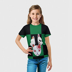 Футболка детская Падшие ученики, выживший лис, цвет: 3D-принт — фото 2