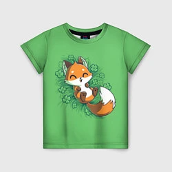 Детская футболка Удачливый лис