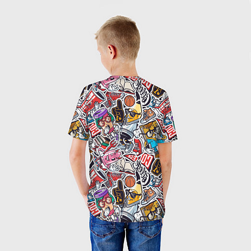 Детская футболка MIX / 3D-принт – фото 4