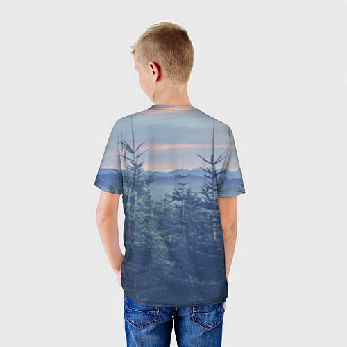 Детская футболка Незуко / 3D-принт – фото 4