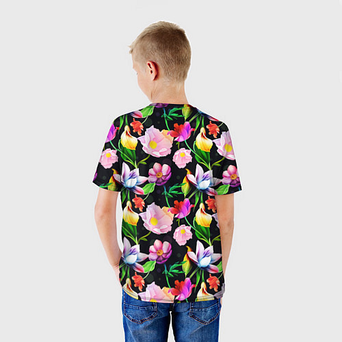 Детская футболка Разноцветие / 3D-принт – фото 4