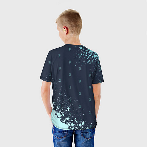 Детская футболка JUVENTUS ЮВЕНТУС / 3D-принт – фото 4