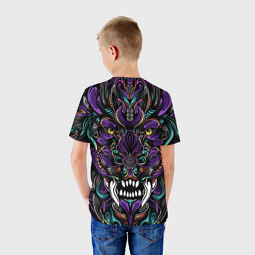 Детская футболка Царь Зверей / 3D-принт – фото 4