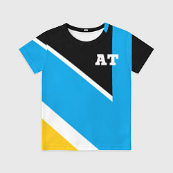 Детская футболка Athletic team blue