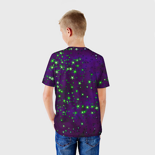 Детская футболка Звездное небо арт / 3D-принт – фото 4