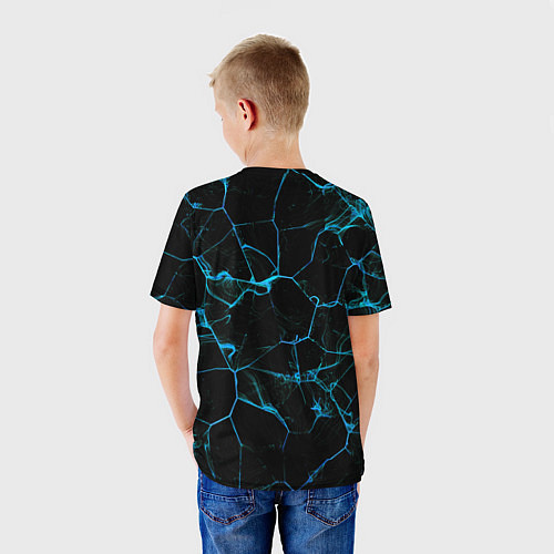 Детская футболка Ice Texture / 3D-принт – фото 4