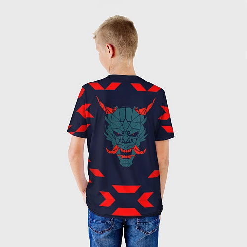 Детская футболка Демон они / 3D-принт – фото 4