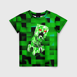 Детская футболка Minecraft creeper