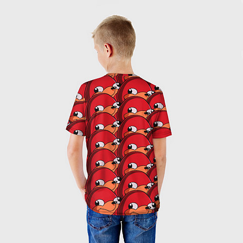 Детская футболка Knuckles / 3D-принт – фото 4