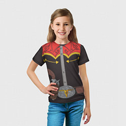 Футболка детская Ковбой, цвет: 3D-принт — фото 2