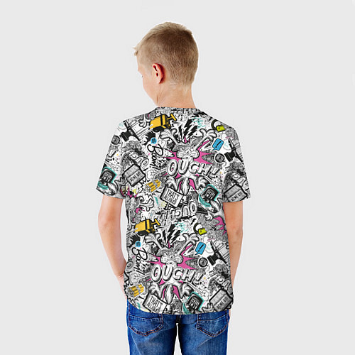Детская футболка Вайл И Койот / 3D-принт – фото 4