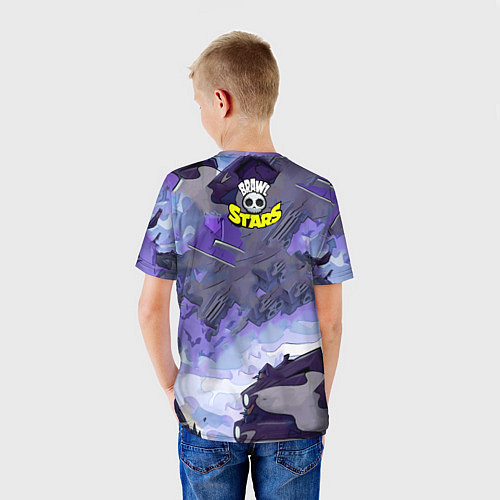 Детская футболка Brawl STARS MORTIS-FRANK / 3D-принт – фото 4