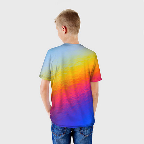 Детская футболка Мандала спокойствия / 3D-принт – фото 4