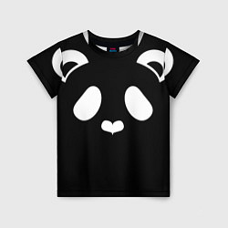 Детская футболка Panda white