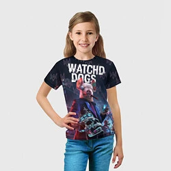 Футболка детская Watch Dogs: Legion, цвет: 3D-принт — фото 2