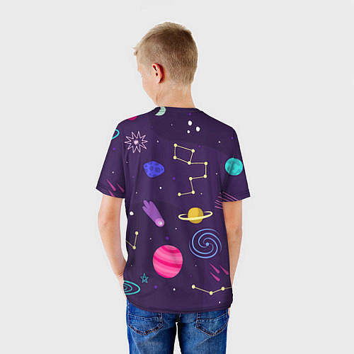 Детская футболка Space / 3D-принт – фото 4