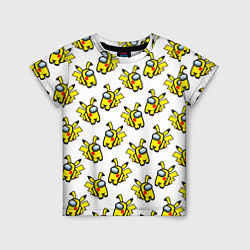 Детская футболка Among us Pikachu