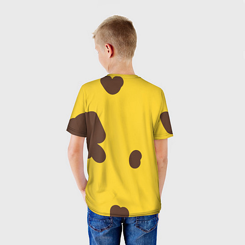 Детская футболка Тигриный узор / 3D-принт – фото 4