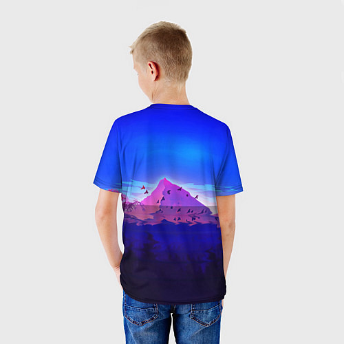 Детская футболка HUSH / 3D-принт – фото 4