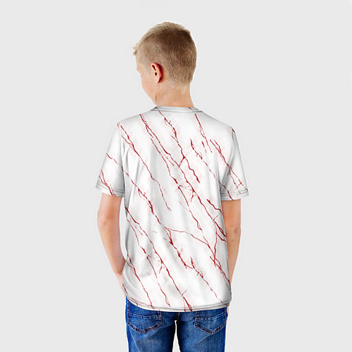Детская футболка ARSENAL 2021 - ГОСТЕВАЯ / 3D-принт – фото 4