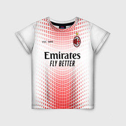 Детская футболка AC MILAN 2021 - ГОСТЕВАЯ