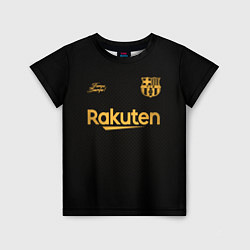 Детская футболка BARCELONA выездная сезон 2021