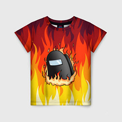 Детская футболка Among Us Fire Z