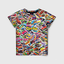 Детская футболка Коллекция вкладышей Turbo