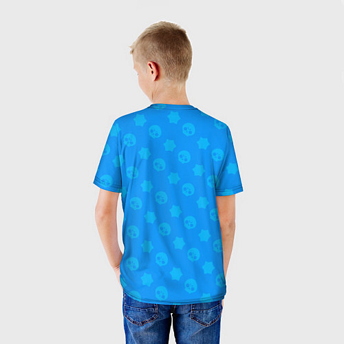 Детская футболка Brawl StarsLOU / 3D-принт – фото 4