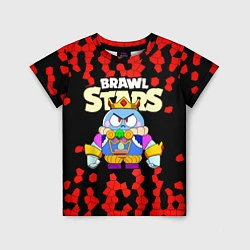 Детская футболка Brawl StarsKing Lou
