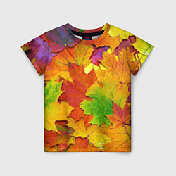 Детская футболка Осенние листья