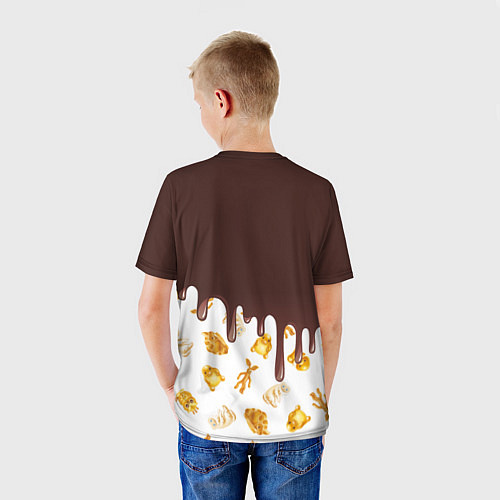 Детская футболка Kowalski Cookie in Chocolate / 3D-принт – фото 4