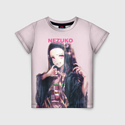 Футболка детская Nezuko, цвет: 3D-принт