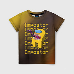 Детская футболка AMONG US - IMPOSTOR
