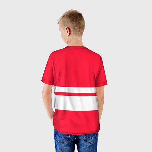 Детская футболка AJAX AMSTERDAM / 3D-принт – фото 4