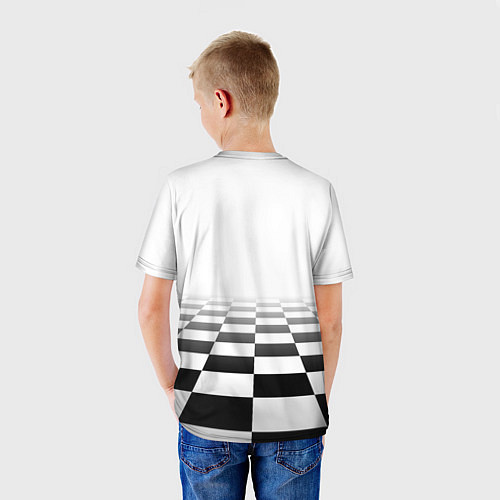Детская футболка ХОД КОРОЛЕВЫ / 3D-принт – фото 4