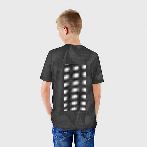 Детская футболка Надпись Hack the future / 3D-принт – фото 4