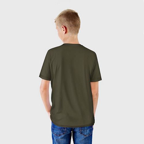 Детская футболка Лиса в лесу / 3D-принт – фото 4