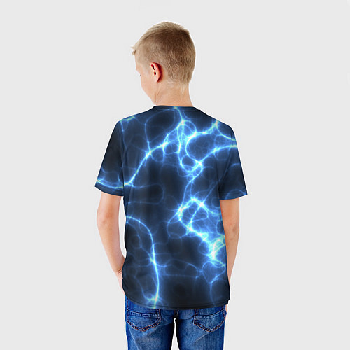 Детская футболка Электро / 3D-принт – фото 4