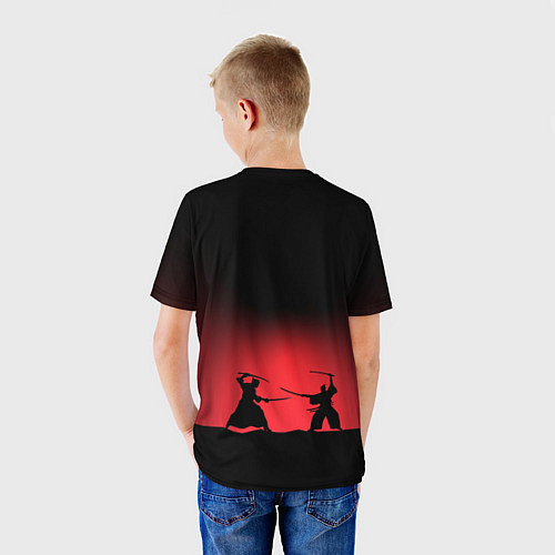 Детская футболка Путь самурая / 3D-принт – фото 4