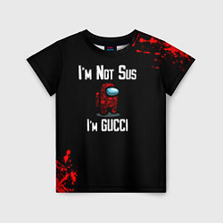 Детская футболка Among Us Gucci