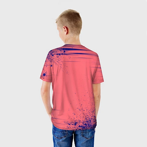 Детская футболка AMONG US - С КОТИКОМ / 3D-принт – фото 4