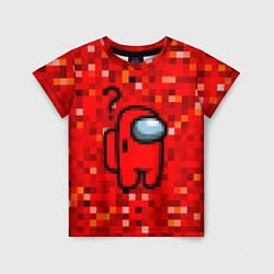 Детская футболка Pixel Among Us