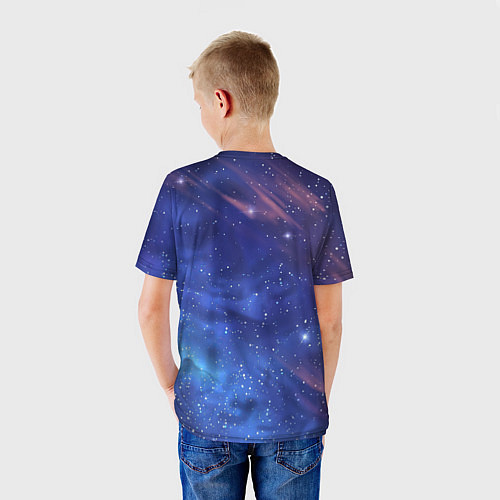 Детская футболка Звёздное небо / 3D-принт – фото 4