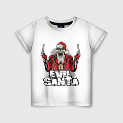 Детская футболка Злой Санта