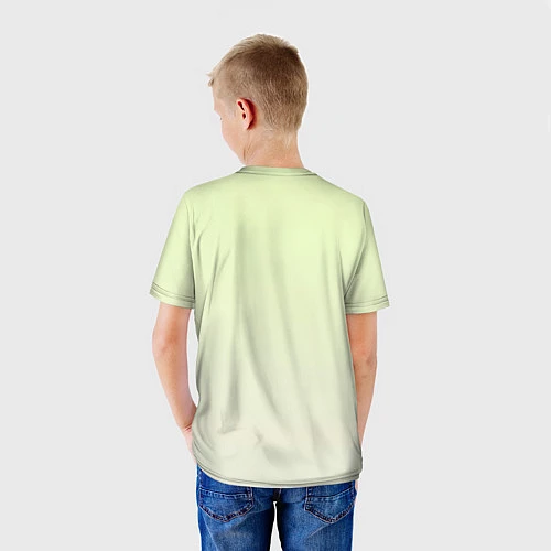 Детская футболка Арт сова яркая / 3D-принт – фото 4