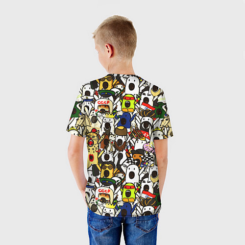 Детская футболка НИЧОСИ / 3D-принт – фото 4