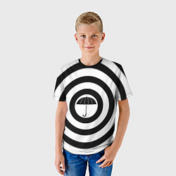Футболка детская Узор Академия Амбрелла, цвет: 3D-принт — фото 2