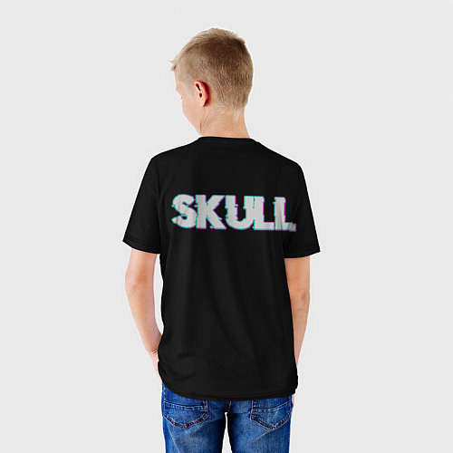 Детская футболка 3D Skull / 3D-принт – фото 4