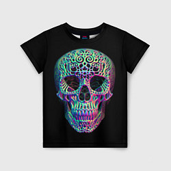 Детская футболка 3D Skull